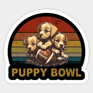 Puppy Bowl Sticker